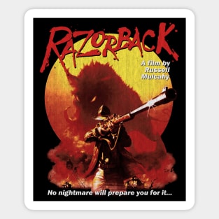 Razorback, Cult Classic, Horror Movies Magnet